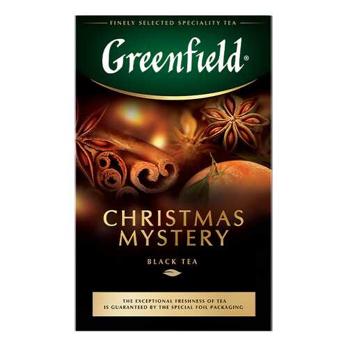 Чай черный листовой Greenfield Christmas Mistery 100 г в Верный