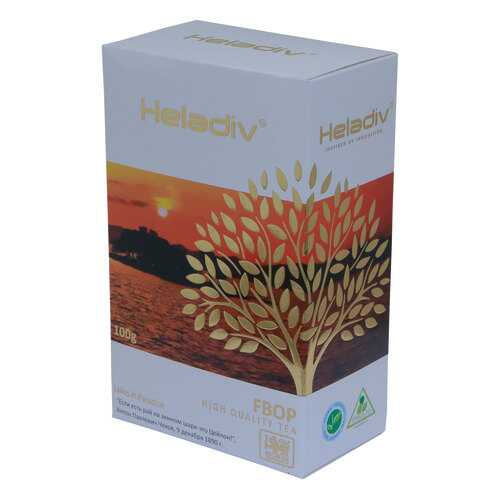 Чай черный листовой Heladiv FBOP 100 г в Верный