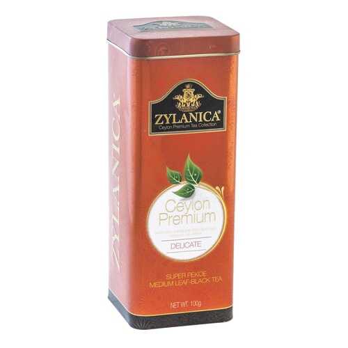 Чай черный листовой Zylanica batik design delicate super pekoe 100 г в Верный