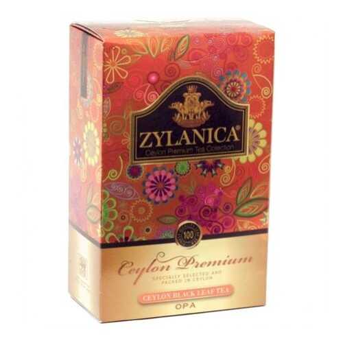 Чай черный листовой Zylanica ceylon premium collection OPА 100 г в Верный