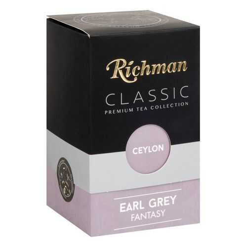 Чай черный Richman ceylon earl grey 100 в Верный