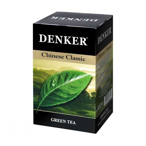Чай Denker Chinese Classic зеленый 20 пакетиков в Верный