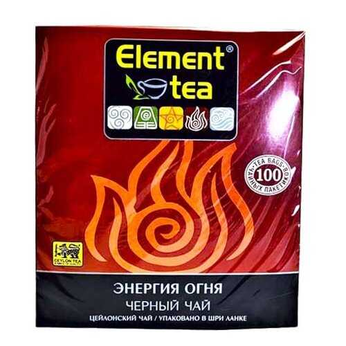 Чай Элемент черный 100 пакетов в Верный