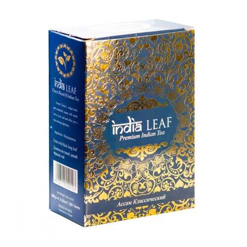 Чай India leaf Ассам классический, черный среднелистовой, 100 гр в Верный