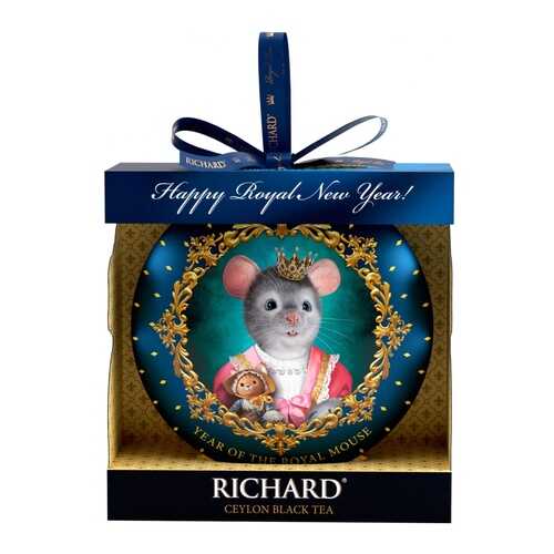 Чай Richard Year of the royal mouse черный листовой 20 г в Верный