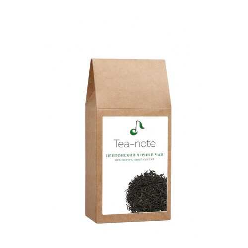 Чай Tea-note Цейлонский, чёрный, 100 гр в Верный