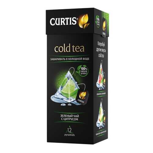 Чай Tea.ru Curtis Cold Tea. Зеленый чай с цитрусом, чёрный с добавками, 12 пирамидок в Верный