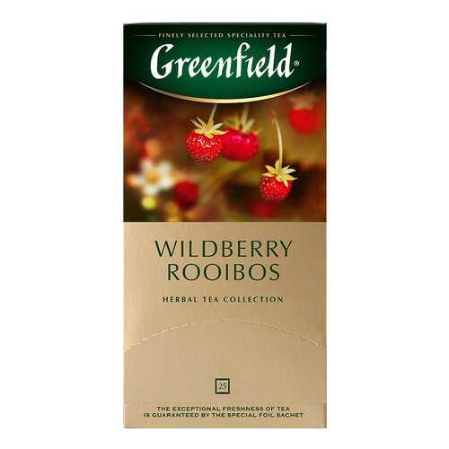 Чай травяной Greenfield Wildberry Rooibos 25 пакетиков в Верный