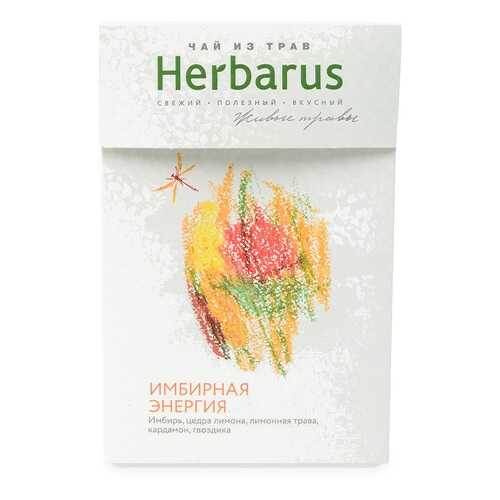 Чай травяной Herbarus имбирная энергия 50 г в Верный