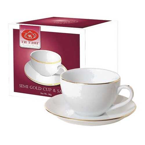Чай весовой черный Ти Тэнг semi gold cup&saucer 50 г в Верный