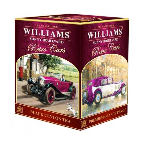 Чай Williams Sunny Boulevard черный 125г в Верный