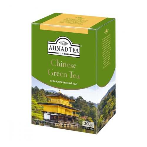 Чай зеленый Ahmad Tea Chinese Green Tea листовой 200 г в Верный