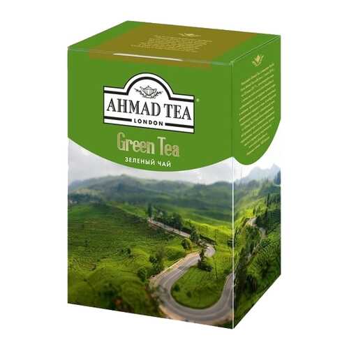 Чай зеленый Ahmad Tea листовой 100 г в Верный