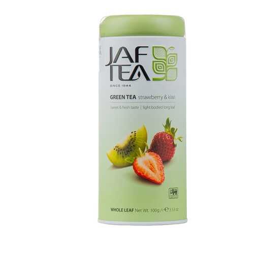 Чай зеленый JAF TEA Strawberry Kiwi с ароматом клубники и киви 100г Шри-Ланка в Верный