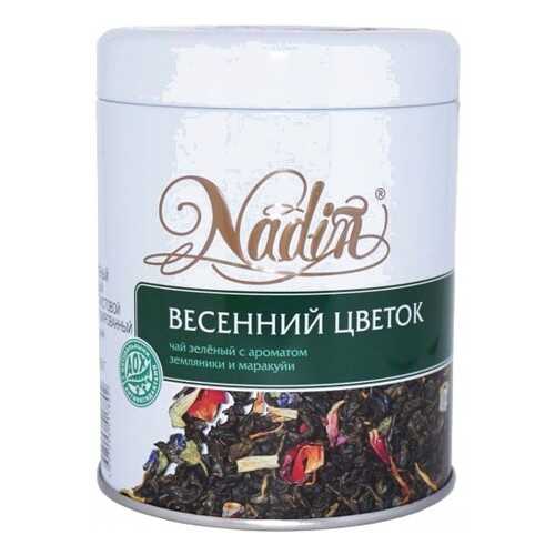 Чай зеленый листовой Nadin весенний цветок 75 г в Верный
