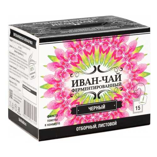 Напиток чайный Иван-Чай ферментированный черный 15 штук в Верный