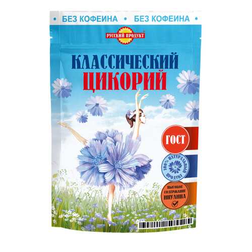 Цикорий натуральный растворимый порошкообразный Русский Продукт 85 г в Верный