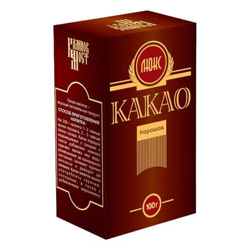 Какао порошок Люкс 100 г в Верный