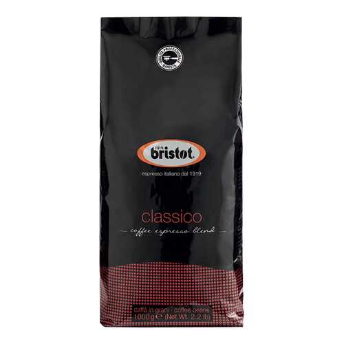 Кофе Bristot Classico в зернах 1000 г в Верный