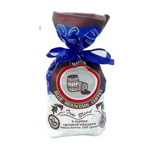 Кофе Elcotrader Jamaica Blue Mountain Blend средней обжарки в зернах 200 г в Верный