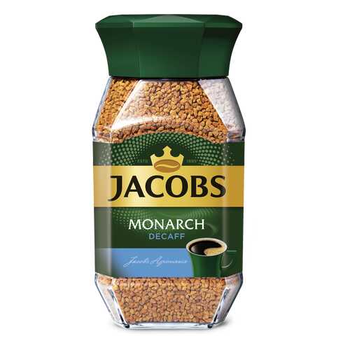 Кофе Jacobs monarch decaf без кофеина 95 г в Верный