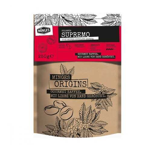 Кофе Minges Origins Colombia Supremo в зернах 250 г в Верный