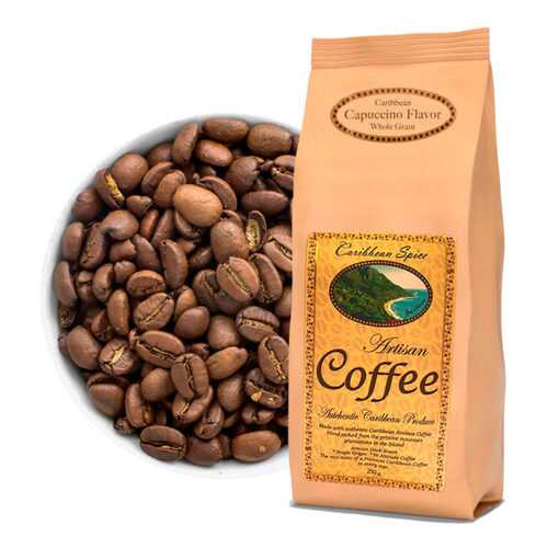 Кофе молотый Caribbean Spice Artisan Kosher Coffee Cappucino Grind капучино 250 г в Верный
