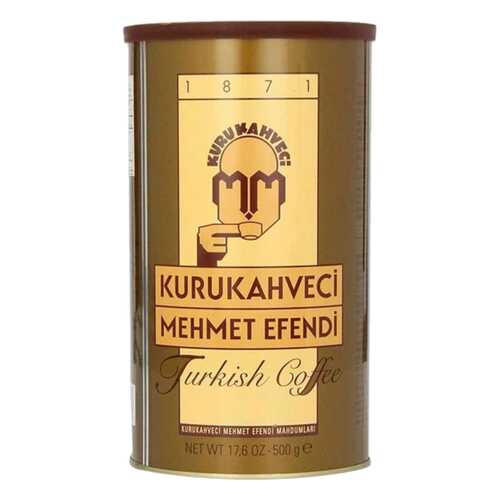 Кофе молотый Kurukahveci Mehmet Efendi жестяная банка 500 г в Верный