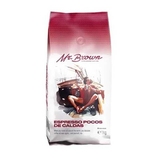 Кофе Mr.Brown Espresso Pocos De Caldas в зернах 1 кг в Верный