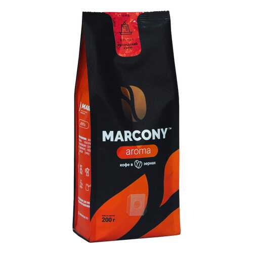 Кофе в зернах Marcony Aroma Ирландский крем 200г в Верный