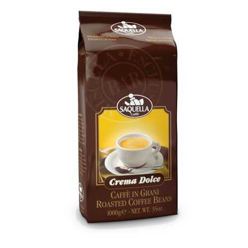 Кофе в зернах Saquella crema dolce 1 кг в Верный