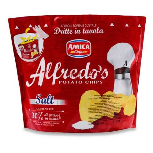 Чипсы картофельные Amica Chips с солью 135г Италия в Верный