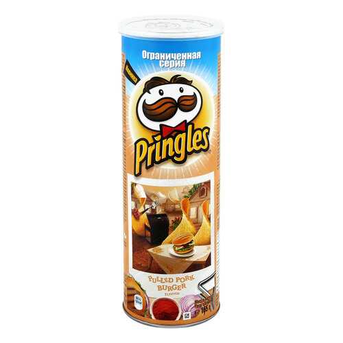 Чипсы картофельные PRINGLES Бургер 165г в Верный
