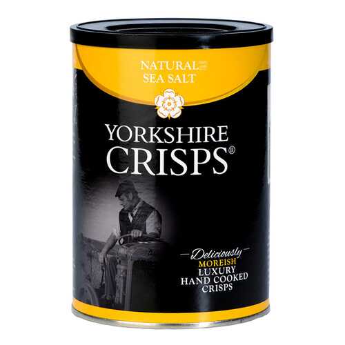 Чипсы картофельные Yorkshire Crisps с морской солью 100 г в Верный