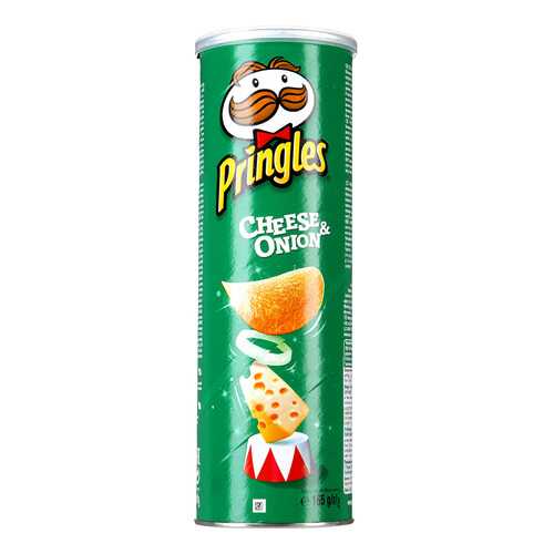 Чипсы Pringles со вкусом сыра и лука 165 г в Верный