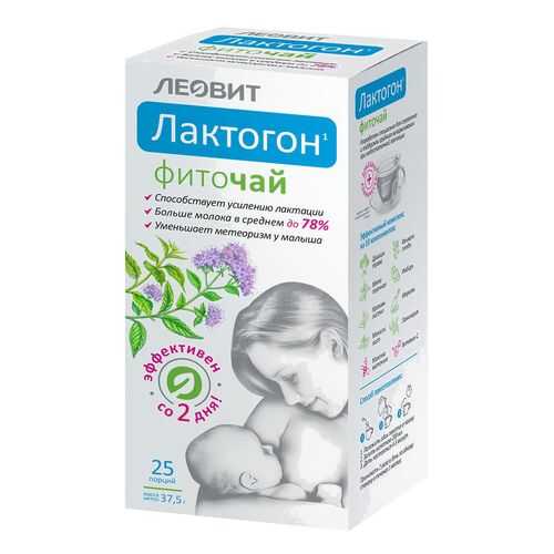 Фиточай Леовит лактогон 25 пакетиков по 1.5 г в Верный