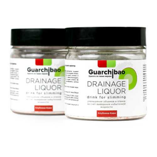 GUARCHIBAO DRAINAGE LIQUOR набор из 2 баночек дренажного напитка со вкусом “Клубника-Киви” в Верный