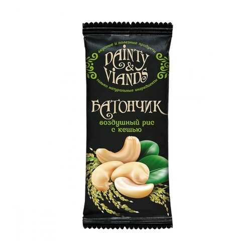 Батончик Dainty & Viands Воздушный рис с кешью, 40 гр в Верный
