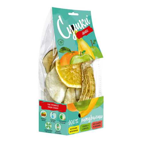 Чипсы фруктовые Биопродукты сушки микс 30 г в Верный