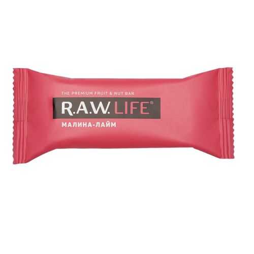 Орехово-фруктовый батончик R.A.W. LIFE малина-лайм 47 г в Верный