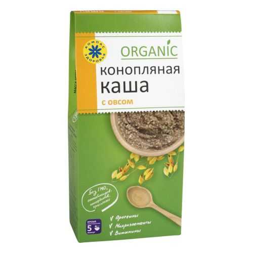 Каша конопляная Компас здоровья organic c овсом 250 г в Верный