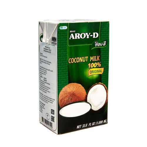 Кокосовое молоко Aroy-D жирность 17-19% 1 л в Верный