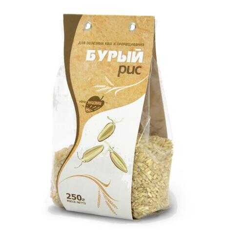 Рис бурый для проращивания, 250 г в Верный