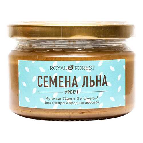 Урбеч Royal Forest из белого льна в Верный