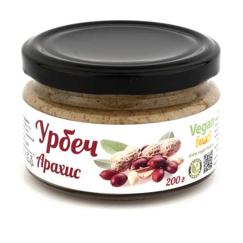 Урбеч Vegan-food из ядер арахиса 200 г в Верный
