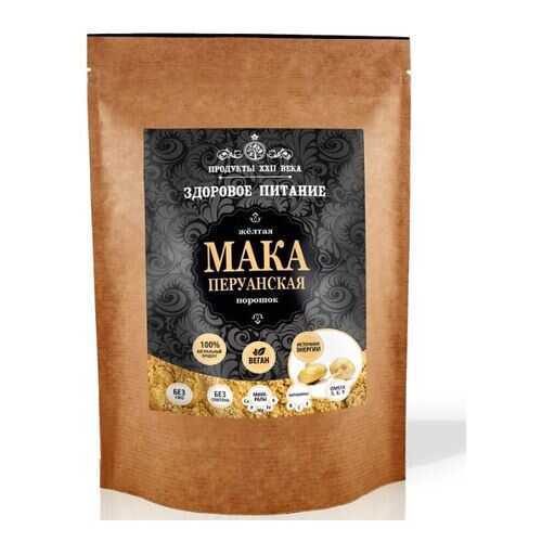 Мака перуанская желтая Продукты XXII века порошок 400 г в Верный