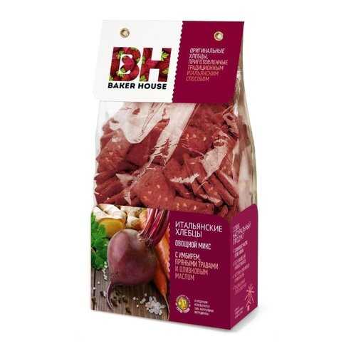 Хлебцы итальянские Овощной микс Baker House 250 г в Верный