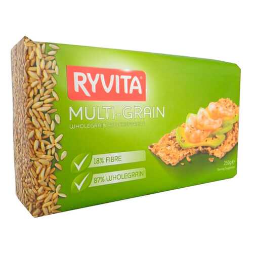 Хлебцы Ryvita Многозерновые из цельного зерна multi-grain 12 штук в Верный