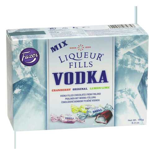 Конфеты Fazer vodka mix 150 г в Верный