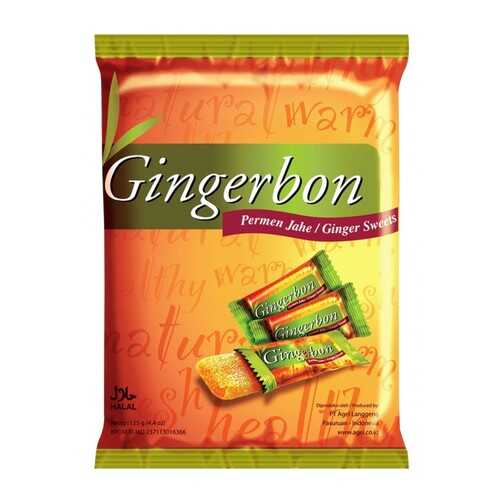 Конфеты имбирные Gingerbon Original жевательные 125 г в Верный